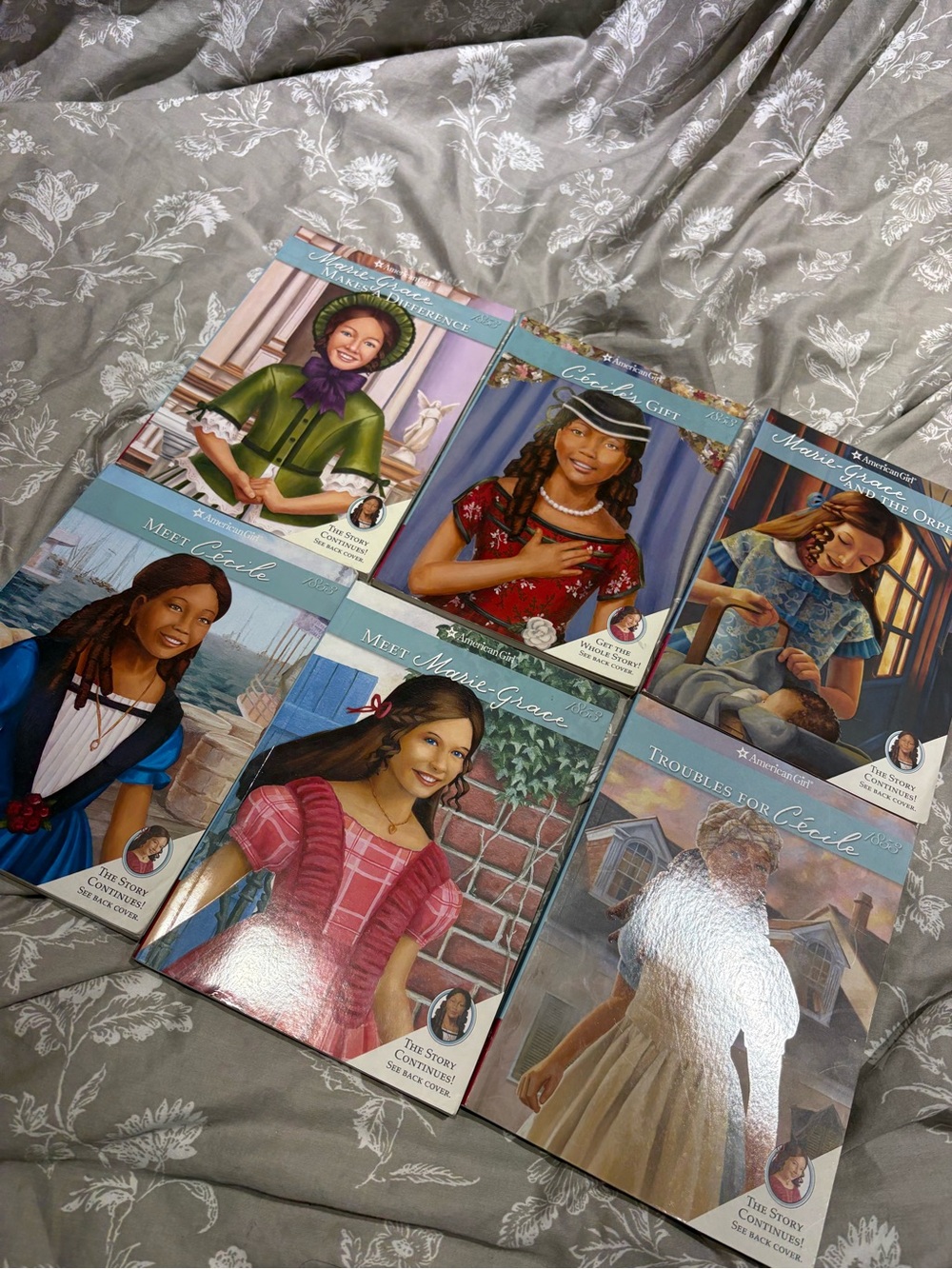 American Girl Cecile Marie Grace 6pcs books